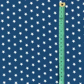 Bavlnená látka Petit stars indigo