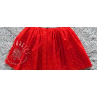 Tule voor TUTU-rok SPOT red