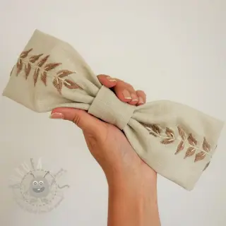 Voorgewassen linnen beige