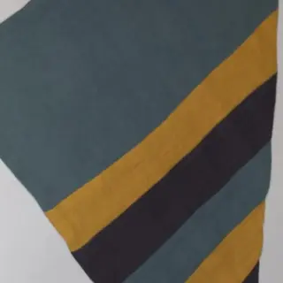 Dubbelgaas/mousseline ochre ORGANIC