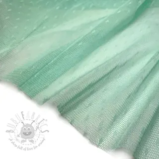 Tule voor TUTU-rok DOT light mint