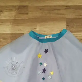 Tule voor TUTU-rok light blue 160 cm