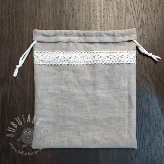 Voorgewassen linnen grey