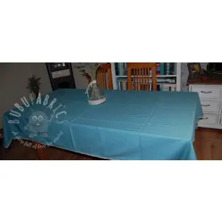 Voorgewassen linnen teal