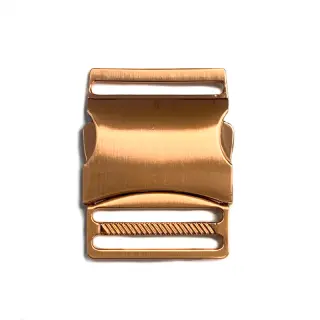 Kovová spona trojzubec 40 mm copper