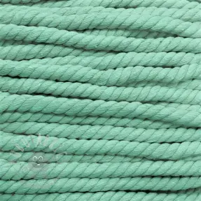 Katoenen koord getwijnd 12 mm mint