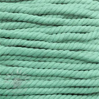 Katoenen koord getwijnd 12 mm mint