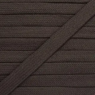 Bavlnená šnúra plochá 13 mm mocha