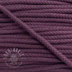 Katoenen koord 8 mm violet