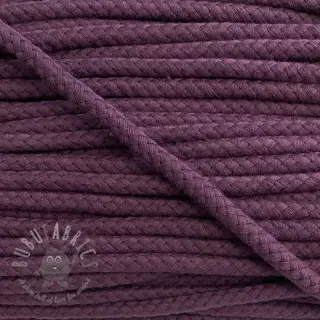 Katoenen koord 8 mm violet