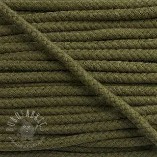 Katoenen koord 8 mm camo green