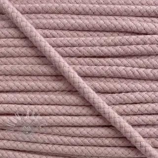 Katoenen koord 8 mm washed pink
