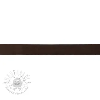 Boordstrook tricot dark mocha
