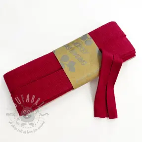 Omvouwelastiek viscose 3 m ruby
