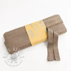 Omvouwelastiek viscose 3 m toffee