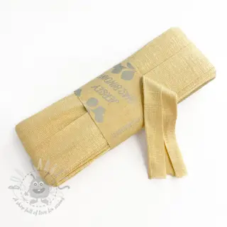 Omvouwelastiek viscose 3 m sahara
