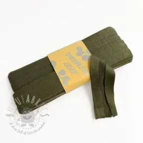 Omvouwelastiek viscose 3 m camo green