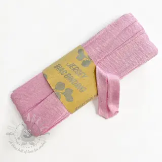 Omvouwelastiek viscose 3 m pink