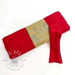 Omvouwelastiek viscose 3 m red