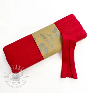 Omvouwelastiek viscose 3 m red