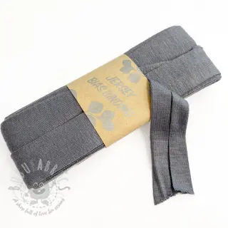 Omvouwelastiek viscose 3 m grey