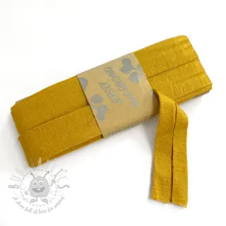 Omvouwelastiek viscose 3 m gold