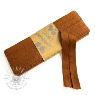 Omvouwelastiek viscose 3 m bronze