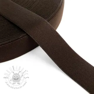 Glad elastiek 3 cm dark mocha