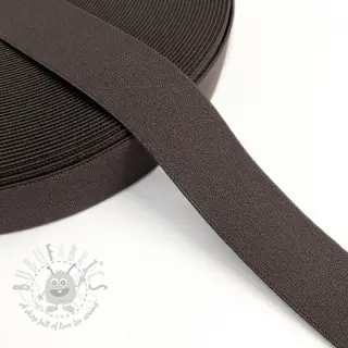 Glad elastiek 3 cm mocha