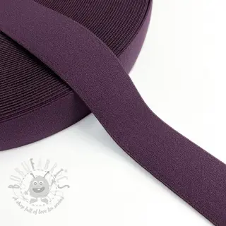Glad elastiek 3 cm violet