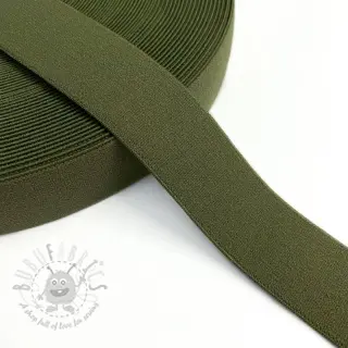 Glad elastiek 3 cm camo green