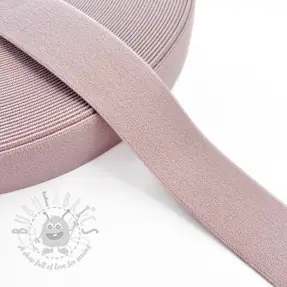 Glad elastiek 3 cm washed pink