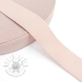 Glad elastiek 3 cm pink