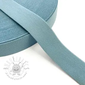 Glad elastiek 3 cm old blue