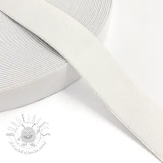 Glad elastiek 3 cm off white