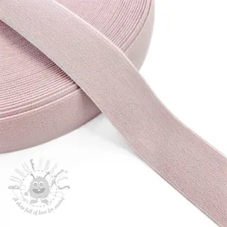 Glad elastiek 3 cm light old pink