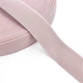 Guma hladká 3 cm light old pink