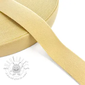 Glad elastiek 3 cm light yellow