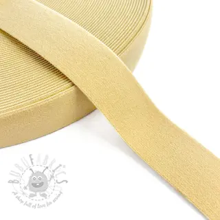 Glad elastiek 3 cm light yellow