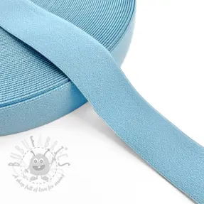 Glad elastiek 3 cm baby blue