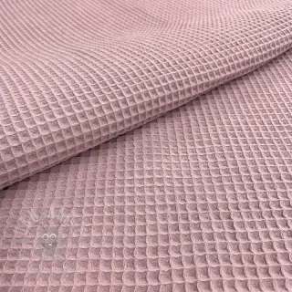 Katoen met wafelbinding lilac