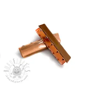 Metalen Eindkapje 40 mm copper