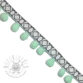 Pomponboord JACQUARD light mint