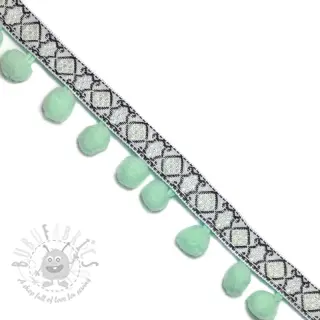 Pomponboord JACQUARD light mint