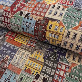 Decoratiestof GOBELIN PREMIUM City canal house