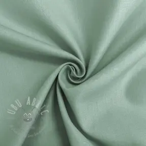 Katoenen popeline dark mint