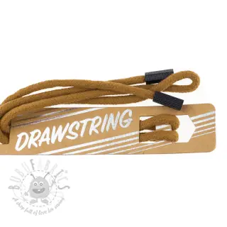 Koordje voor capuchon met eindkapjes 115 cm HEAD1 dark camel