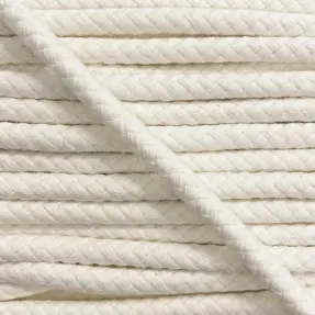 Bavlnená šnúra 8 mm off white