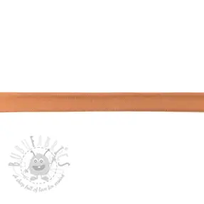 Boordstrook tricot dark salmon