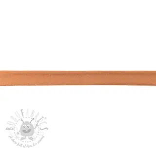 Boordstrook tricot dark salmon